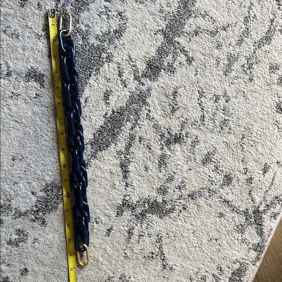 Navy and Gold Chain Bracelet - Picture 4 of 4